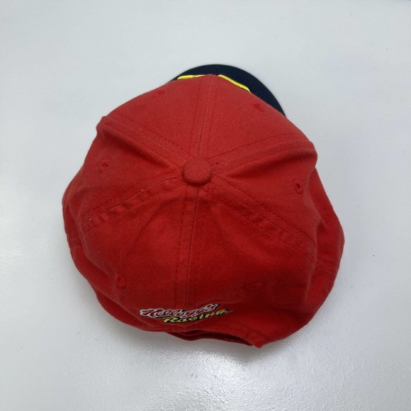Jeff Gordon Hat Cap Kelloggs Racing #24 Nascar Red Blue Yellow Strapback - Picture 9 of 12